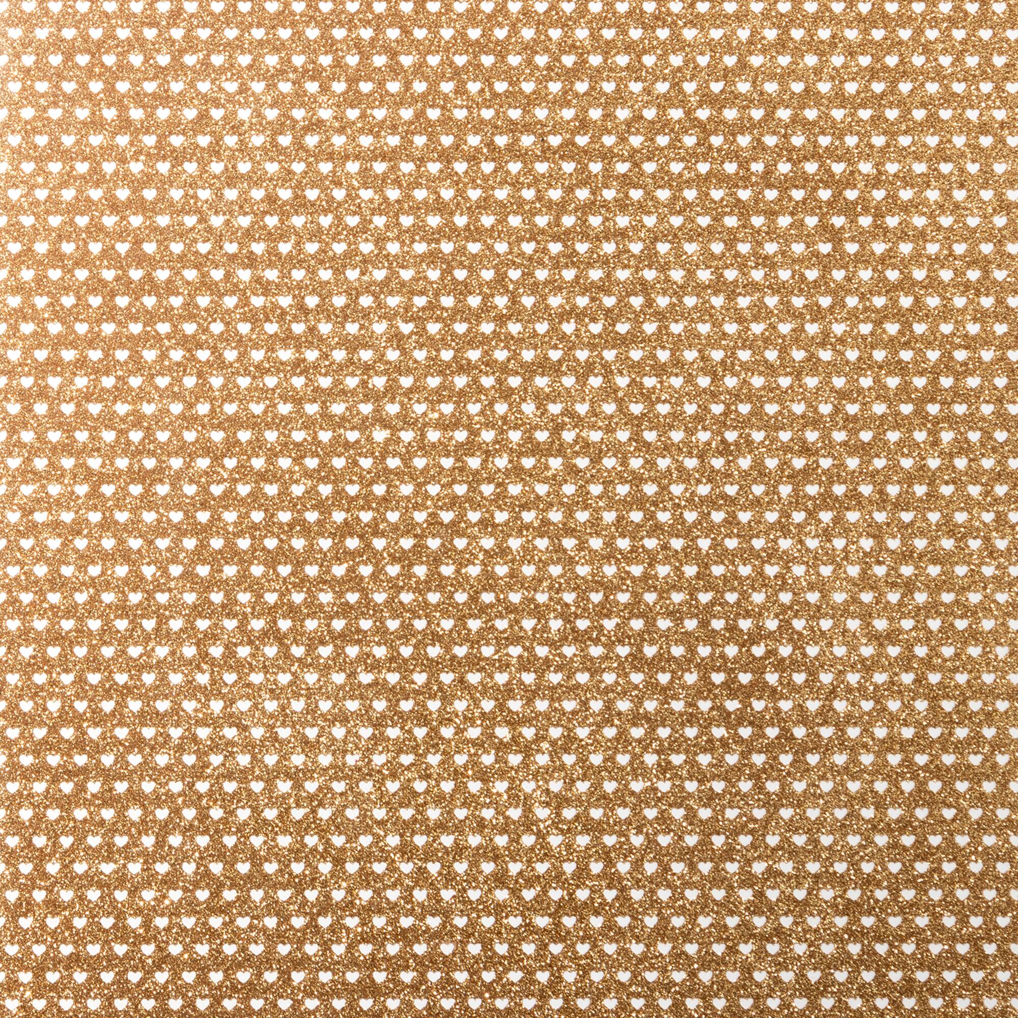 Cricut® Glitter Iron-On™ Mesh Hearts